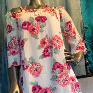 Kohl's Pink Bell Sleeve Sundress
